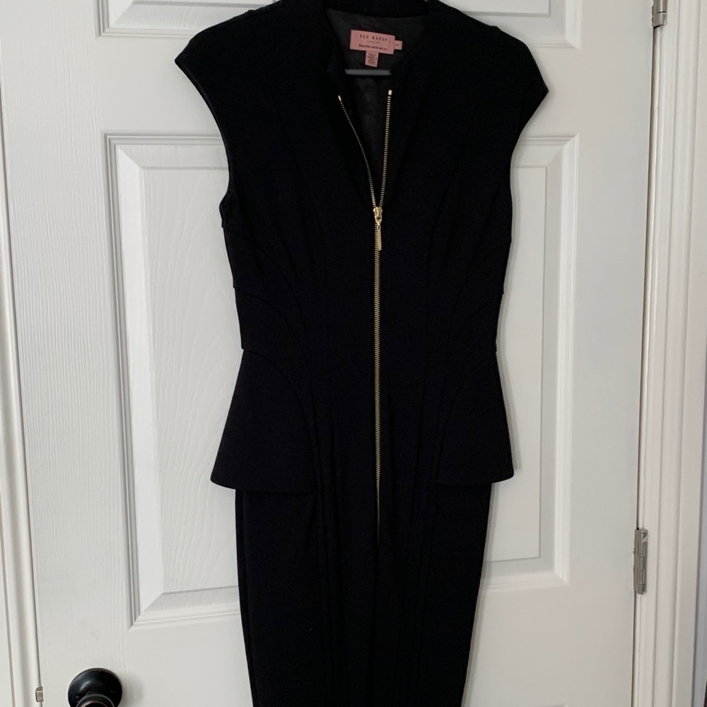 Peplum style LBD by Ted Baker